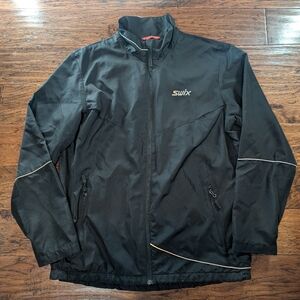 Swix Men's Black Lightweight Jacket Size Large